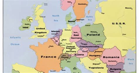 World Maps Europe Large Scale Old Political Map Of Europe