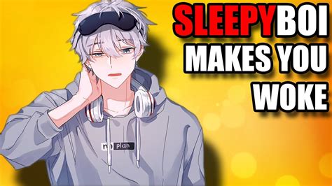 Sleepy Boyfriend Wakes Up Next To You Anime Boy Asmr Roleplay Youtube