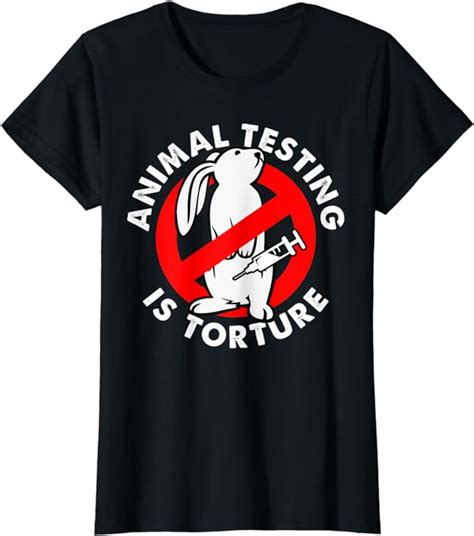 Womens Stop Animal Testing Rights And Liberation T Shirt