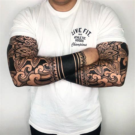 Awesome Oriental Ornamental Tattoos By Melow Perez Inkppl