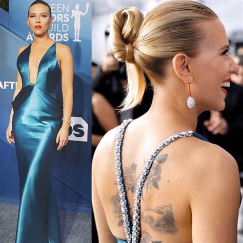 Front And Back View Of The Most Beautiful Scarlett From Tonights Event Scarlett Johansson