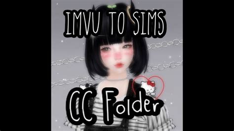 🖤imvu To Sims 4 Cc ️ Youtube