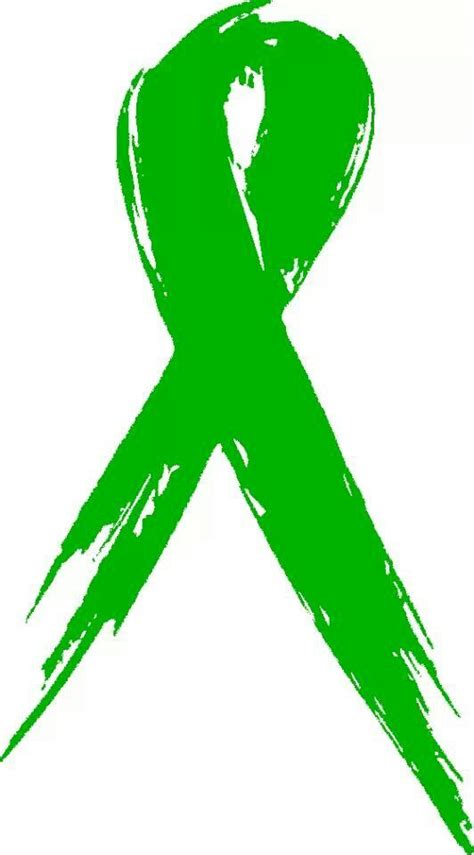 Green Ribbon Awareness Clipart Best