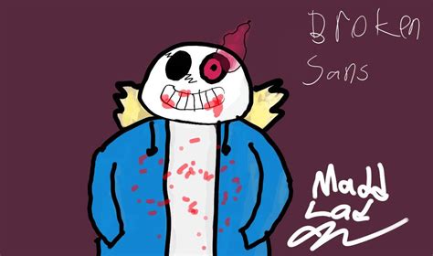 Broken Sans By Maddlad On Deviantart