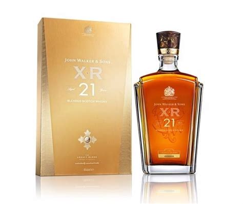 John walker & sons exclusive blends. Whisky Johnie Walker & Sons Xr 21 Anos 750 Ml Original - R ...