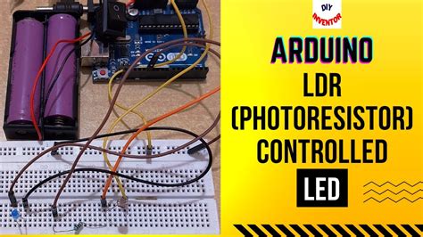 Arduino Diy Led Control With Ldr Sensor Photoresistor Youtube