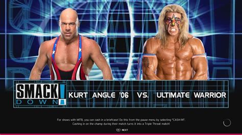 Kurt Angle Vs Ultimate Warrior Youtube