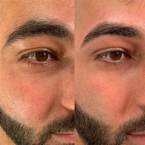 Eyebrow Shapes Before And After For Men