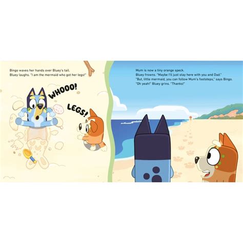 Bluey The Beach Paperback Book Smyths Toys Uk