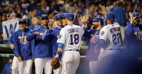 Images Chicago Cubs Beat San Francisco Giants 5 2 In Game Two Of The Nlds