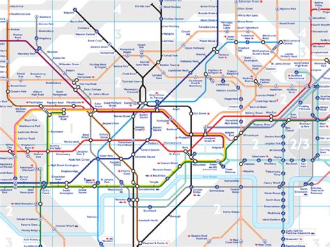 London Tube Map Interactive Tourist Map Of English