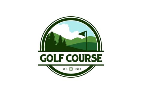 Golf Course Logo Template Branding And Logo Templates ~ Creative Market