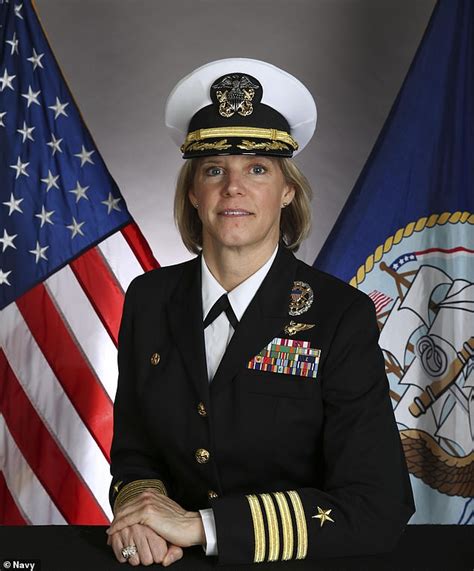 a woman will take command of nuclear powered aircraft carrier for the first time in us navy