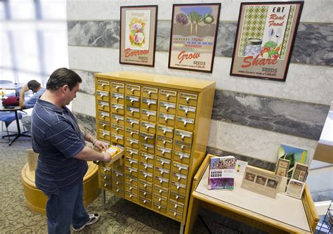 Seed Library Programs Give Away Free Seeds In Public Libraries