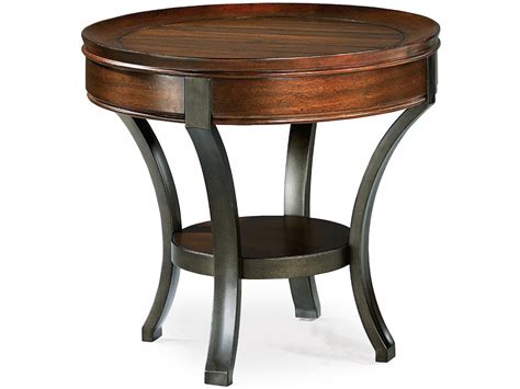 Hammary Living Room Round End Table 197 917 Metropolitan Furniture