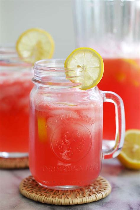 Sparkling Watermelon Lemonade Easy Delicious Recipes