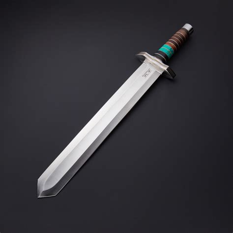 Turquoise Viking Short Sword Dagger Dōnotsura Touch Of Modern