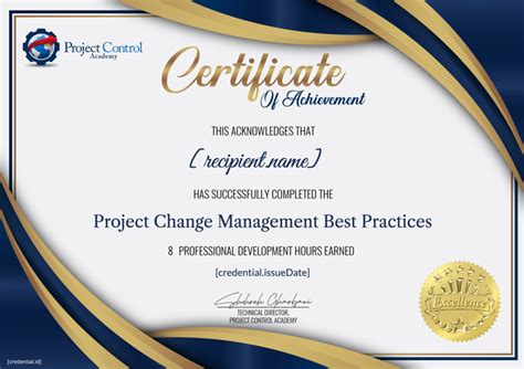 Project Change Management Course