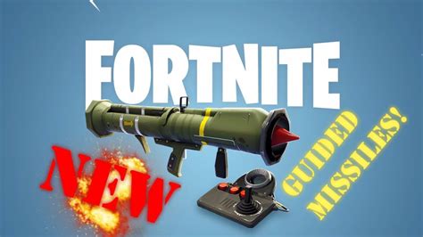 New Guided Missile Win Fortnite Battle Royale Youtube