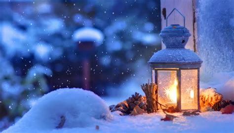 Snowy Holiday Lantern View Our Range Of Ecard Designs