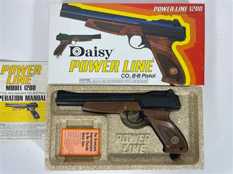 Collectible Vintage Daisy Power Line Co Bb Pistol With Original Box