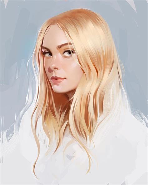 Instagram Blonde Hair Characters Digital Art Girl Blonde Blonde