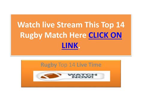 Ppt Agen Vs Toulouse Live Stream Hd Top 14 Rugby 2010 Powerpoint