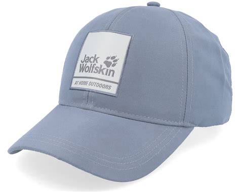 365 Baseball Pebble Grey Adjustable Jack Wolfskin Caps
