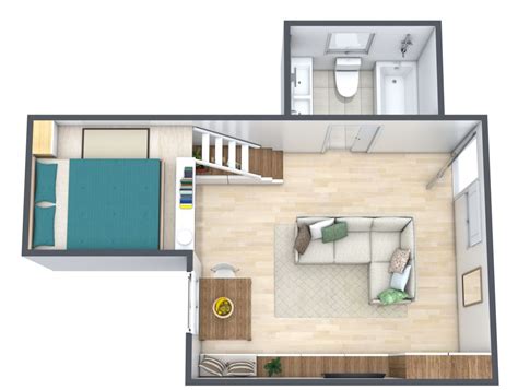 Tiny House Floor Plans With 2 Lofts