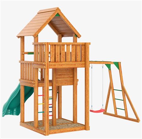 Royalty Free Clipart Image Of Children In A Playhouse 413645 Clip