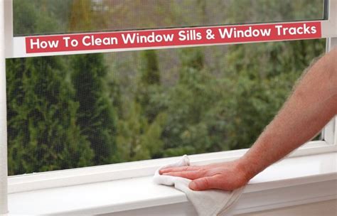 How to clean window tracks. How to Clean Window Sills & Tracks | Deep Cleaning Hacks