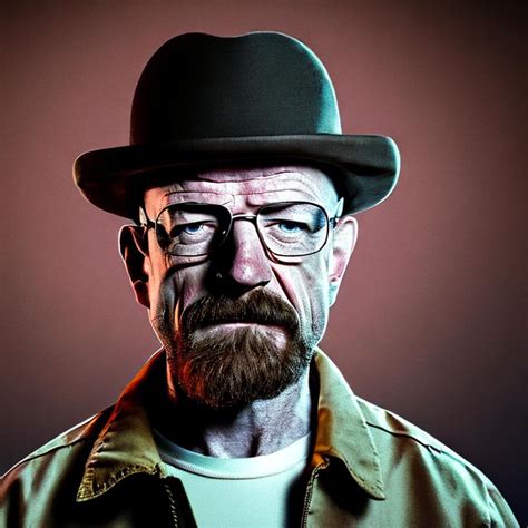 Portrait Of Buff Walter White Drug Factory Backgrou Openart