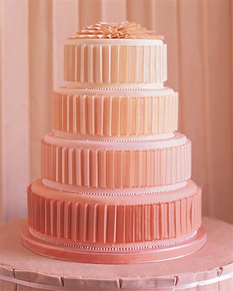 Peach Cake Martha Stewart Weddings