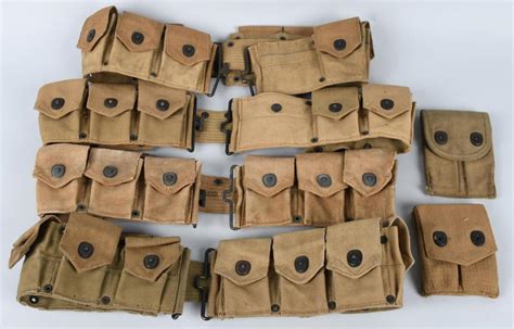 Sold Price Wwi Us Army Rifle Belt And 45 Pouch Lot 1916 1918 July 6