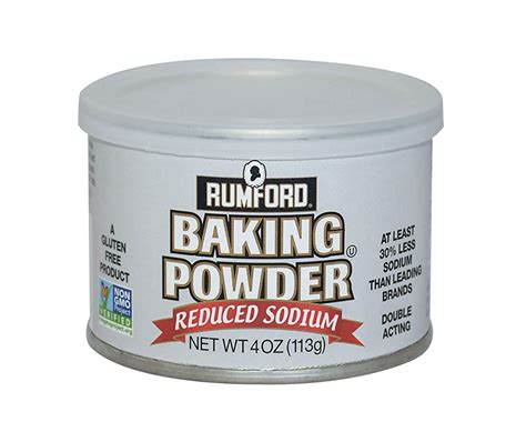 Rumford Reduced Sodium Baking Powder Cukebook