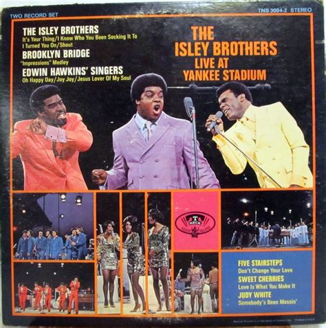 various the isley brothers live at yankee stadium releases discogs