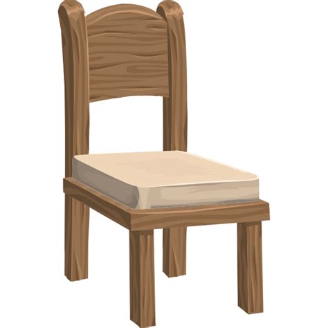 Wooden Chair Vector Image Free Svg