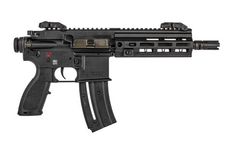 Heckler And Koch Hk416 85 22 Lr Complete Rimfire Pistol Black Hk81000403