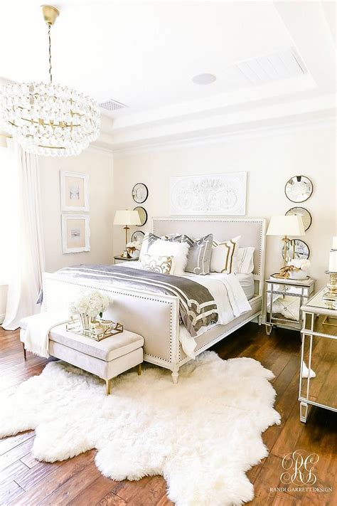 Luxurious Silver And Gold Fall Bedroom Randi Garrett Design Gold