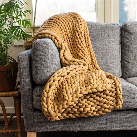 Chunky Knit Throw - Blanket Warehouse