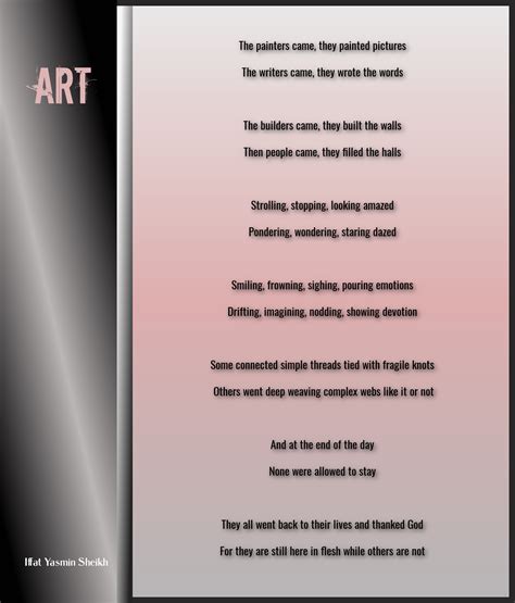 Art Iffat Yasmin Poetry For All Seasons And Emotions