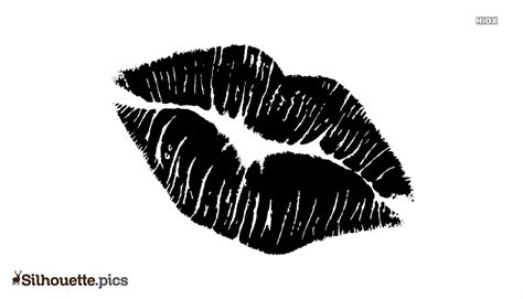 Kissing Lips Clipart Black And White Lipstutorial Org