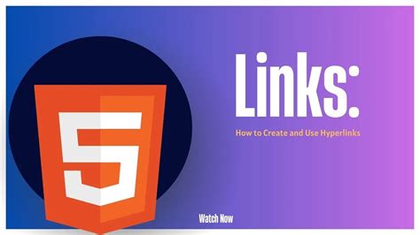 Html Links How To Create And Use Hyperlinks