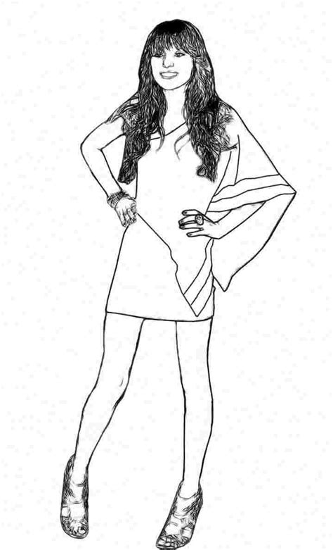 Zendaya Coloring Pages Coloring Pages