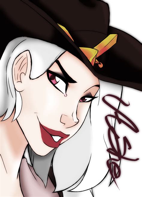 Fanart Ashe Overwatch By Fantabulously Leena On Deviantart