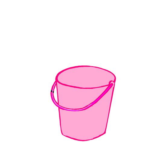 Pink Bucket Clip Art At Vector Clip Art Online Royalty