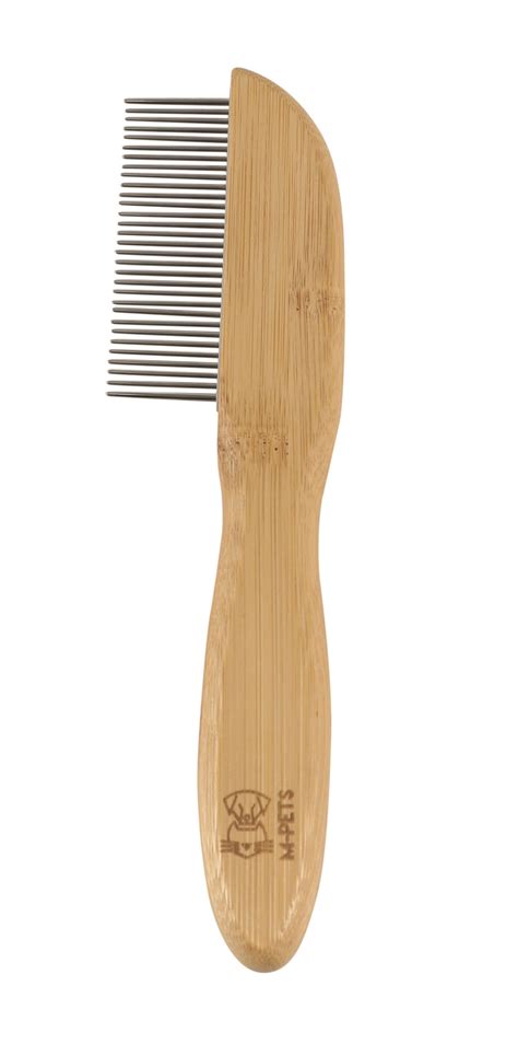 Bamboo Regular Comb With Rotating Teeth 31 Teeth Pet Barn