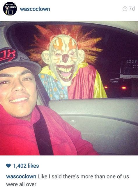 Photos Creepy Clown Sparks Terrifying Trend In Small Ca Town