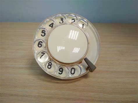 USSR Vintage Dial Disk for Rotary TelephoneRotary dial pad 