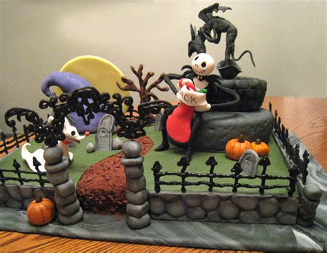Topsy turvy nightmare before christmas wedding cake my most favorite cake ever!!! Halloween Town | A Creative Touch